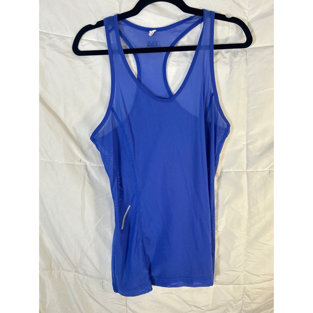Fila Sport Tank Top Women Small Blue Performance